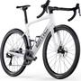 A 2026 BMC Roadmachine 01 FOUR bicycle features a sleek design with a lightweight frame disc brakes and aerodynamic components ideal for road cycling