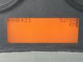 Digital display panel showing the odometer reading of 52789 kilometers on a 2008 International DuraStar truck