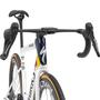 2025 Specialized S-Works Tarmac SL8 LTD Red Bull BORA Hansgrohe Edition road bike with a sleek frame and aerodynamic handlebars designed for high performance racing