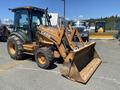 2008 Case Super 580M backhoe loader with a front bucket and rear digging arm in a work-ready position