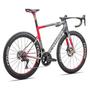 2025 Specialized S-Works Tarmac SL8 LTD Forward 50 Collection road bike with a sleek design featuring a pink and gray color scheme and Roval wheels