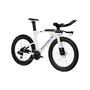2026 Argon 18 E-119 Tri SRAM Force AXS Classified Powershift Carbon Triathlon Bike with a sleek white frame and black wheels designed for triathlons
