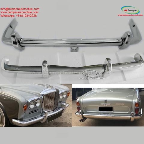 New Bentley T1 bumpers displayed with a shiny chrome finish highlighting their sleek design and detailing