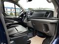 Interior view of a 2020 Ford Transit showing the driver's seat dashboard and control panel