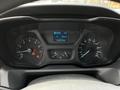 Dashboard of a 2018 Ford Transit displaying speedometer odometer and warning lights