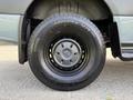 The image shows a close-up of a wheel of a 2019 Mercedes-Benz Sprinter with a black tire and a silver rim featuring the Mercedes-Benz logo on the center cap