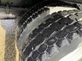Close-up of a tire on a 2014 International TerraStar showing tread patterns and texture