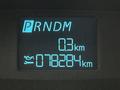 Display screen of a 2017 Ford Transit 350 showing the gear selection PRNDM and odometer reading of 78284 kilometers