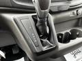 Gear shifter of a 2020 Ford Transit showing positions for park reverse neutral drive and manual