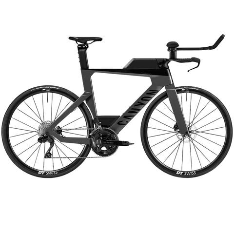 2025 Canyon Speedmax CF 7 Di2 AR1600 road bike designed for speed with aerodynamic frame sleek handlebars and disc brakes