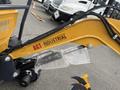 2024 AGT Mini Excavator with a yellow arm labeled AGT INDUSTRIAL and visible hydraulic components