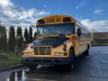 2005 Blue Bird 48 passenger school bus with a yellow exterior and large front windows