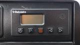 Webasto control panel with digital display and buttons for various functions including heating and parking