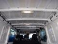 Interior view of a 2016 Mercedes-Benz Sprinter showing the ceiling structure and seating area with three seats in the foreground