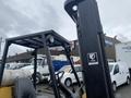 A 2010 Hyster S80XLBCS forklift with a tall mast and visible operator compartment in a warehouse setting