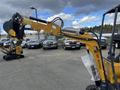 A 2024 AGT Mini Excavator with a hydraulic arm and a bucket attachment designed for digging and excavation tasks