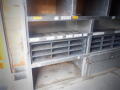 2008 Freightliner MT45 Chassis with multiple storage compartments and shelves designed for organizing and transporting goods