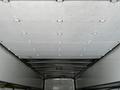 Interior view of a 2019 International 4300 truck's cargo area showing a metal ceiling with evenly spaced fasteners