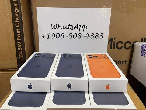 Wholesale iPhone 17 16 15 14 13 Pro Max models in various colors displayed in their original boxes