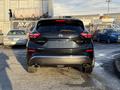 A black 2021 Nissan Murano viewed from the rear showcasing its sleek design and distinctive taillights
