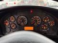 The dashboard of a 2016 International CE300 displaying various gauges including RPM speedometer and fuel level indicators