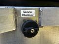 A close-up of a fuel cap for a 2008 Ford F-550 with a warning label indicating ultra low sulfur diesel fuel only