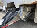 2013 K-Line 16 foot steel tandem pony 17 ton dump trailer with air weigh system showing the hitch and rear support structure