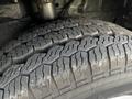 Close-up of a tread pattern on a tire from a 2017 Ford Transit highlighting the grooves and texture of the rubber