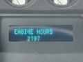 Display screen showing engine hours for a 2015 Ford F-350 SD with a reading of 2157