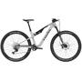 2025 Canyon Lux Trail CF 6 mountain bike featuring a lightweight carbon frame wide tires and a sleek design suitable for off-road trails