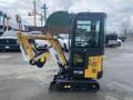 2024 AGT Industrial H13R Mini Excavator with a compact design and a yellow and black color scheme featuring a hydraulic arm and tracks for movement