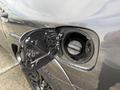 Close-up of the fuel cap of a 2021 Toyota 4Runner with the cap open showing the fuel filler inlet