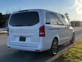 2022 Mercedes-Benz Metris van in white with tinted windows and distinctive rear design