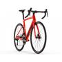 2026 BMC Teammachine SLR THREE Carbon Lightweight Road Bike featuring a sleek red frame aerodynamic design and disc brakes