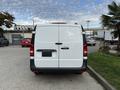 A white 2019 Mercedes-Benz Metris van viewed from the rear with a plain back door and no visible branding except the Mercedes-Benz logo