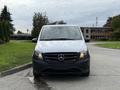 A 2019 Mercedes-Benz Metris with a silver and black exterior facing forward featuring the iconic Mercedes-Benz emblem on the grille