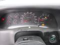 Dashboard of a 2008 Ford F-750 displaying various gauges including speedometer fuel gauge and engine temperature