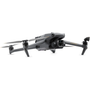 DJI Mavic 3 Enterprise drone with four propellers and a camera mounted on the front side featuring a sleek gray design