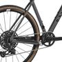 2025 Canyon Grizl CF SL 8 Eagle Road Bike featuring a sleek gray frame gravel bike with wide tires and a 1x drivetrain system