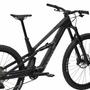 2025 Canyon Spectral:ONfly CF 8 mountain bike featuring a sleek black frame wide tires and a dropper seat post designed for trail riding and electric assistance