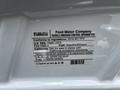 2016 Ford Transit Connect vehicle emission control information label detailing EPA regulations and fuel specifications