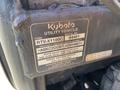 A Kubota RTV-X 1100 C utility vehicle identification plate displaying the model type, serial number, product identification number, and other specifications