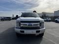 A 2017 Ford F-350 SD truck with a silver exterior and a bold front grille featuring the Ford emblem