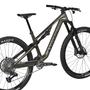 A 2025 Canyon Neuron CF 8 mountain bike featuring a sleek dark frame wide tires and a modern design ideal for off-road trails