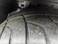 Close-up of the tire tread of a 1992 Chevrolet Corvette showcasing the detailed grooves and texture of the tire surface