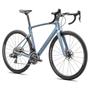2025 Specialized S-Works Roubaix SL8 LTD SRAM RED AXS Road Bike featuring a sleek blue frame aerodynamic design and high-performance components