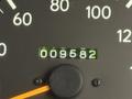 Odometer display of a 2001 Toyota Dyna showing mileage of 9582