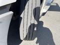 Close-up of a 2022 Freightliner Cascadia tire showing the tread patterns and wear indicators