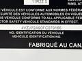 2015 Spartan School Bus with a vehicle identification number label displaying 4VZJP2A90FC079166