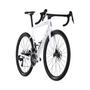 A 2026 BMC Teammachine SLR 01 THREE carbon performance race road bike featuring a sleek white frame and disc brakes designed for high performance and speed